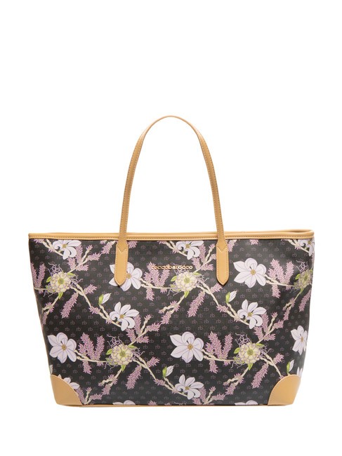 ROCCOBAROCCO FLOWER MARKET Comprador de hombro negro - Bolsos Mujer