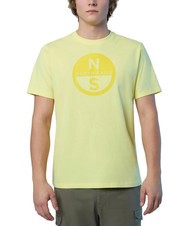 NORTH SAILS BASIC Camiseta de algodón con logo estampado luz de calcio - camiseta - 1