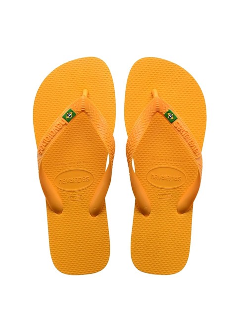 HAVAIANAS  Chanclas BRASIL LOGO pop amarillo - Zapatos unisex