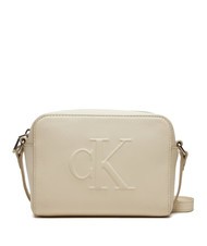 CALVIN KLEIN CK JEANS SCULPTED Bolso mini para cámara al hombro mañana gris - Bolsos Mujer - 1