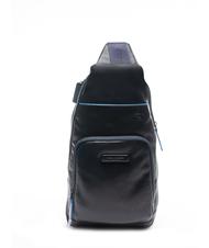 PIQUADRO CAMPIONARIO -  B2 REVAMP Bolso bandolera de piel para ipad azul - Mochilas para port&aacute;til - 1