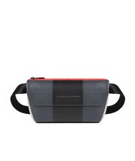 PIQUADRO CAMPIONARIO -  URBAN Bolsa de cuero Gris - Ri&ntilde;oneras - 1