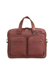 PIQUADRO Carpeta CUADRADO NEGRO, soporte para PC 15 " - Maletines de Trabajo