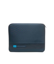 PIQUADRO CAMPIONARIO - PQ-BIOS Portapapeles A4 en piel y tela. azul - Fundas para tablet & Organizer - 1