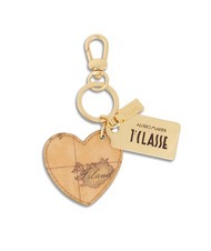 ALVIERO MARTINI PRIMA CLASSE GEO CLASSIC Llavero con dije de corazón - Llaveros