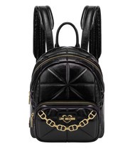 LOVE MOSCHINO GOLD CHAIN Mochila negro - Bolsos Mujer - 1