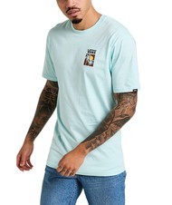 VANS ISLAND BOX Camiseta de algodón con estampado - camiseta