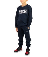 JOHN RICHMOND PUFE Ch&aacute;ndal sudadera y pantal&oacute;n azul/azul - Ch&aacute;ndales para ni&ntilde;os - 1