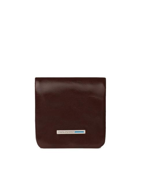 PIQUADRO BLUE SQUARE Monedero de piel CAOBA - Carteras Hombre