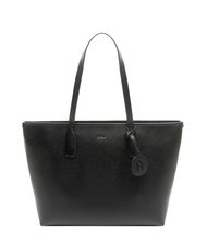 FURLA CLASSIC Bolso shopper de piel con estampado Andrómeda negro - Bolsos Mujer - 1
