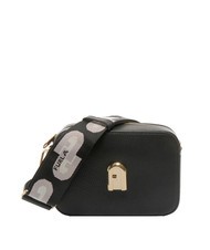 FURLA GARDENIA Bolso porta cámara de piel con estampado keria - Bolsos Mujer