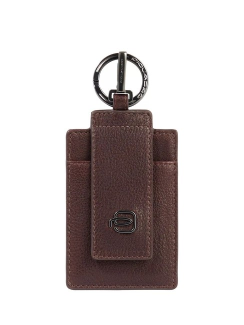 PIQUADRO CARL Llavero de cuero MORO - Llaveros