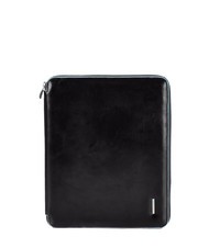 PIQUADRO BLUE SQUARE Portapapeles de cuero delgado tama&ntilde;o A4 - Fundas para tablet & Organizer