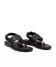 ROCCOBAROCCO RB Sandalia tipo chancla con tira trasera negro - Zapatos Mujer - 1