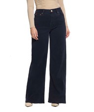 GUESS BELLFLOWER Pantal&oacute;n de terciopelo - Pantalones de mujer
