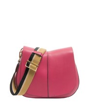 GIANNI CHIARINI HELENA ROUND Bolso bandolera, en piel. buganvillas - Bolsos Mujer - 1
