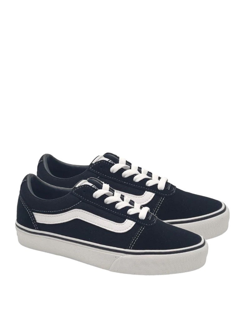 Vans Ward W Zapatillas De Lona Blanco Negro Compra A Precios De Outlet
