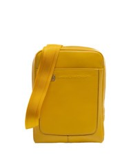 PIQUADRO Bandolera VIBE out, de piel martillada - Bandoleras Hombre