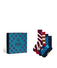HAPPY SOCKS NEW VINTAGE Set de regalo de 4 pares de calcetines. - Calcetines unisex