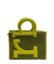 ROCCOBAROCCO ICONIC TEDDY Bolso tote con bandolera verde &aacute;cido - Bolsos Mujer - 1