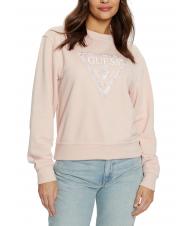 GUESS PYTHON TRIANGLE Camisa de entrenamiento rosa suave - Sudaderas de mujer - 1