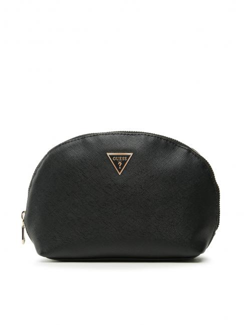 GUESS SAFFIANO Bolsa de cosméticos  NEGRO - Carteras de mano & Neceser