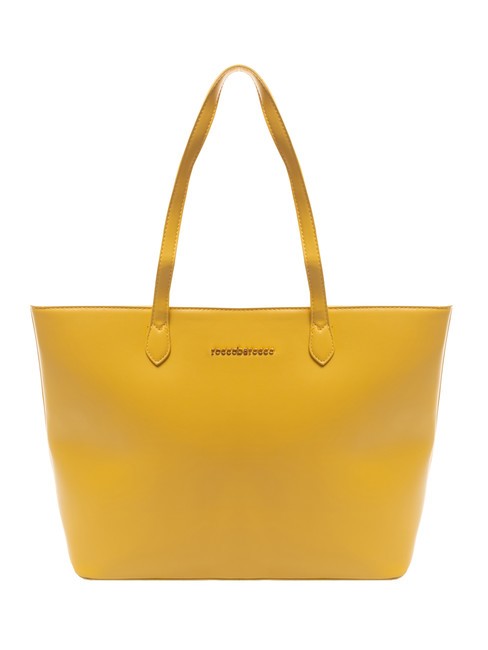 ROCCOBAROCCO CORNIOLA Bolso shopping al hombro amarillo - Bolsos Mujer