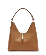 FURLA GOCCIA Bolso bandolera de piel brandy - Bolsos Mujer - 1