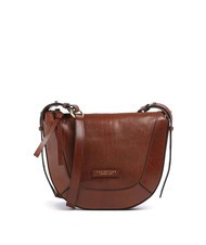 THE BRIDGE FEDORA Bolso bandolera de piel con solapa - Bolsos Mujer