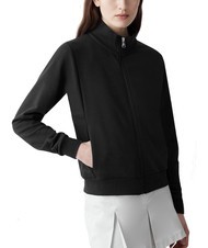 COLMAR CONNECTIVE Sudadera con cuello alto y cremallera completa negro - Sudaderas de mujer - 1