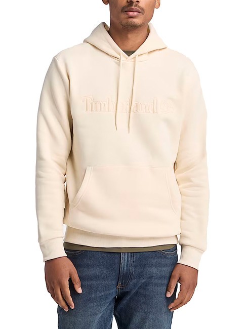 TIMBERLAND EMBROIDERY TONAL Sudadera humo blanco - Sudaderas