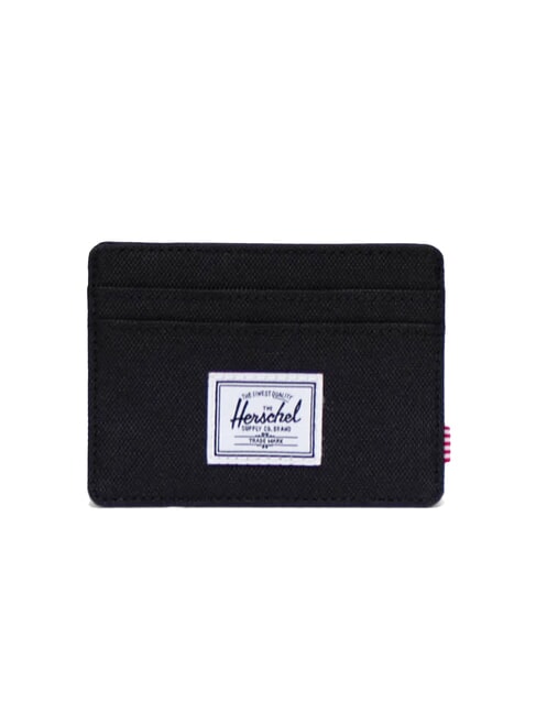 HERSCHEL CHARLIE RFID Tarjetero plano NEGRO - Carteras Hombre