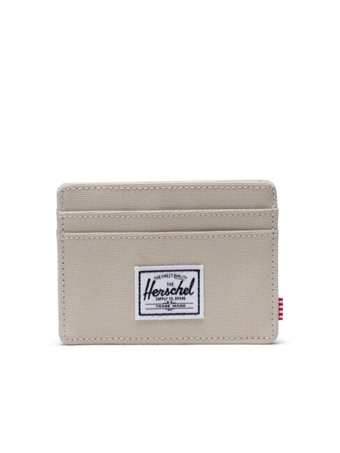 HERSCHEL CHARLIE RFID Tarjetero plano pelícano claro - Carteras Hombre