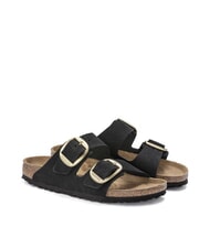BIRKENSTOCK ARIZONA BIG BUCKLE Sandalia tipo zapatilla de piel nobuck - Zapatos Mujer