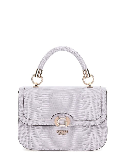 GUESS ORLINA Bolso de mano pequeño con bandolera gris lavanda - Bolsos Mujer