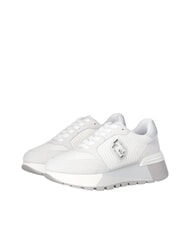 LIUJO AMAZING 25 Zapatillas de ante y malla. plata blanca - Zapatos Mujer - 1