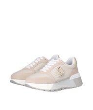 LIUJO AMAZING 25 Zapatillas de ante y malla. arena/oro claro - Zapatos Mujer - 1