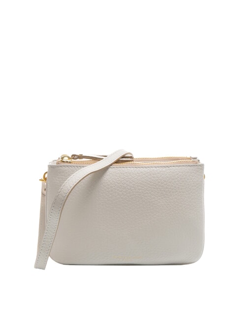 GIANNI CHIARINI FRIDA Bolso bandolera de piel con doble cremallera arena - Bolsos Mujer