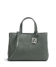 ARMANI EXCHANGE LOGO EMBOSSED Comprador de mano, con bandolera ajenjo - Bolsos Mujer - 1