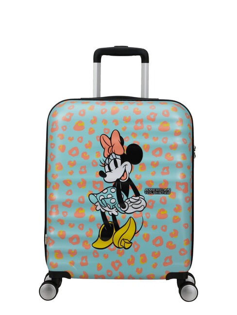 AMERICAN TOURISTER WAVEBREAKER DISNEY  Carro para equipaje de mano puntos pastel minnie - Equipaje de mano