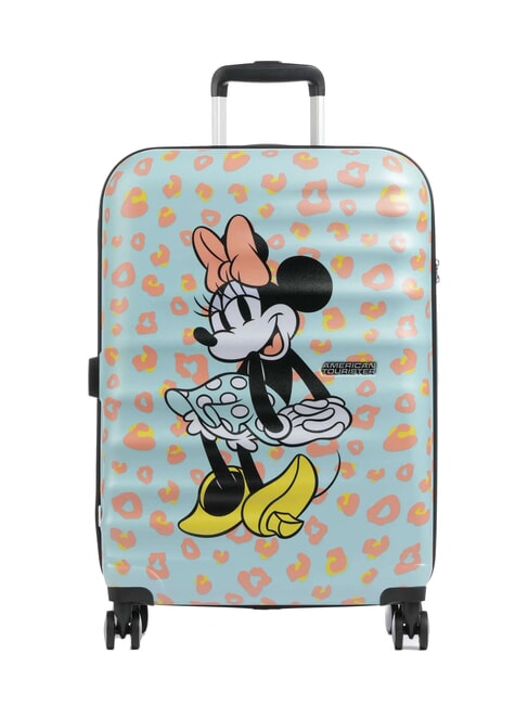 AMERICAN TOURISTER WAVEBREAKER DISNEY  Carro mediano  puntos pastel minnie - Trolley Rígidos