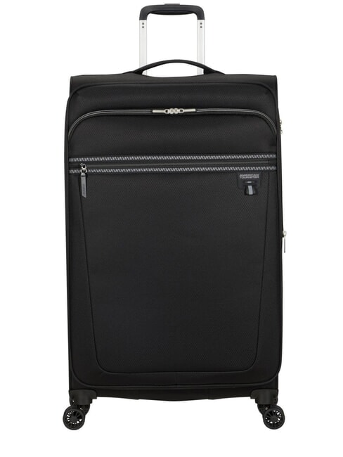 AMERICAN TOURISTER AEROSPIN Carro grande y extensible NEGRO - Trolley Semirrígidos