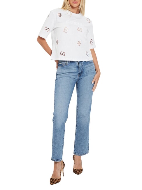 GUESS JEANS G08 MID RISE STRAIGHT  Vaqueros gj luz vintage fue - Jeans