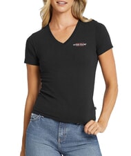 GUESS JEANS SS VN SLIM Camiseta de algod&oacute;n jetbla - camiseta - 1