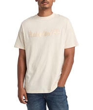 TIMBERLAND EMBROIDERY TONAL Camiseta de algod&oacute;n humo blanco - camiseta - 1