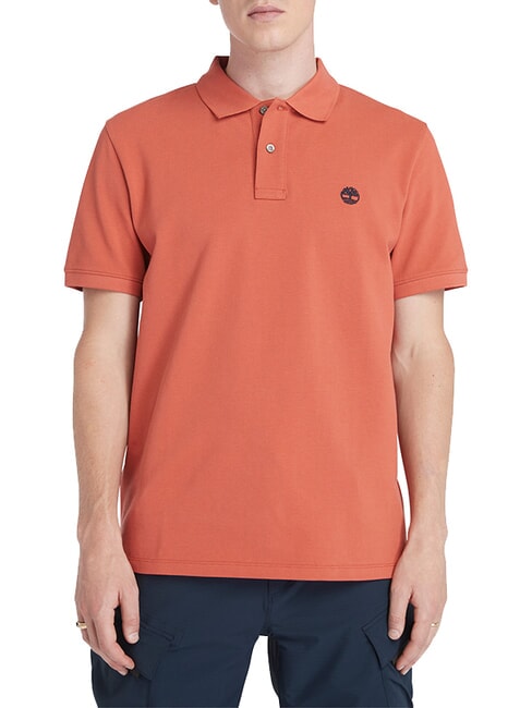 TIMBERLAND MILLERS RIVER Polo de piqué salsa picante - camisa polo