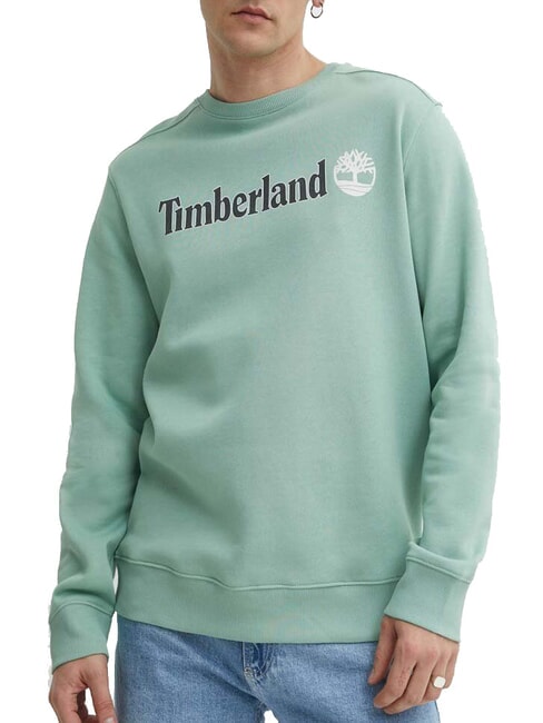 TIMBERLAND KENNEBEC RIVER TREE LOGO  Camisa de entrenamiento verde granito - Sudaderas