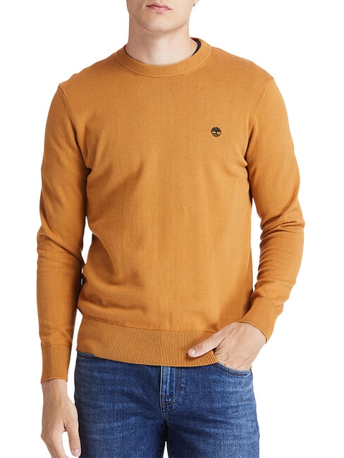 TIMBERLAND WILLIAMS RIVER Suéter de cuello redondo bota de trigo - Suéteres de los hombres