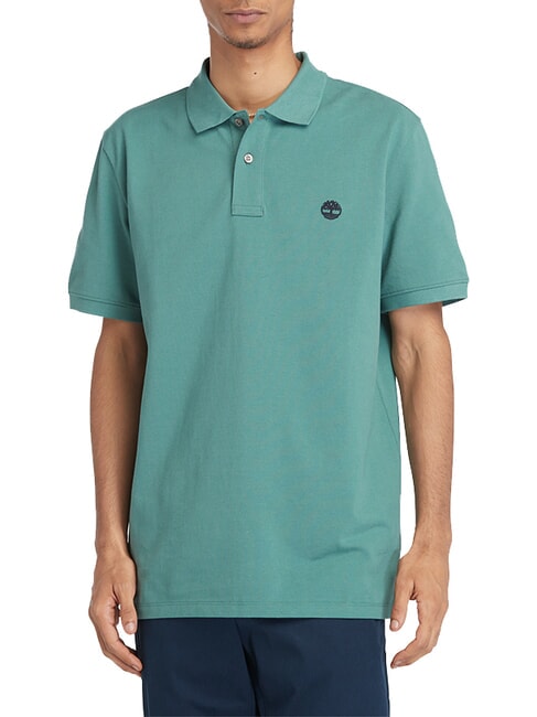 TIMBERLAND MILLERS RIVER Polo de piqué pino de mar - camisa polo