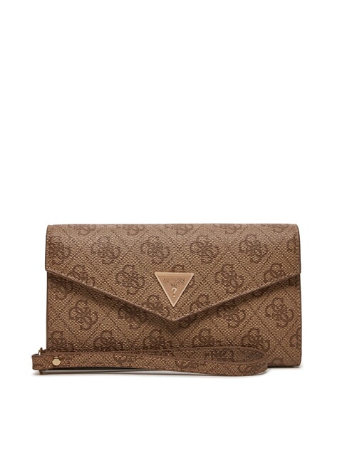 GUESS GIFT BOX Mini billetera y estuche para airpods LOGOTIPO DE LECHE - Carteras Mujer